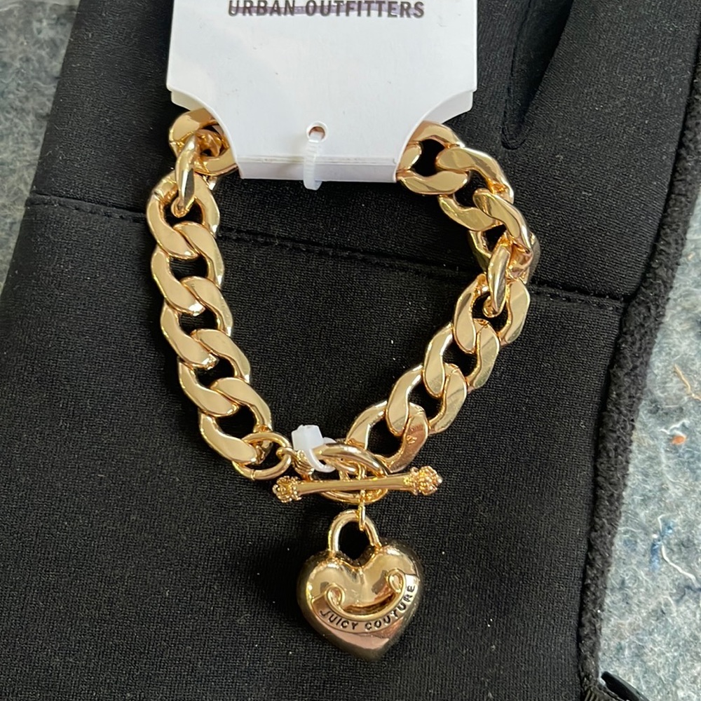 Juicy Couture Gold Tone Bracelet